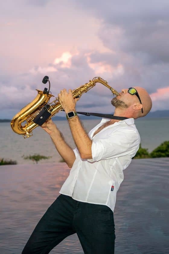 Saxophonist in Phuket