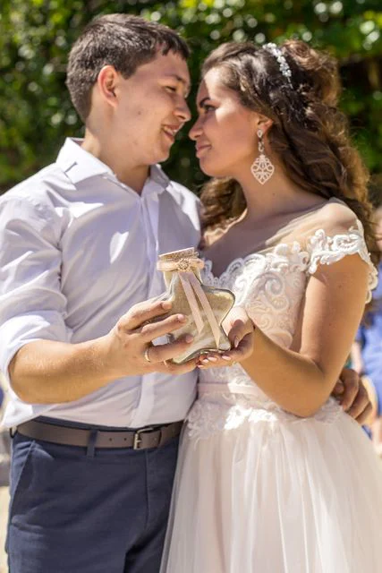 Pink geometric wedding arch, Anzhelika and Artur, Phuket — photo 18